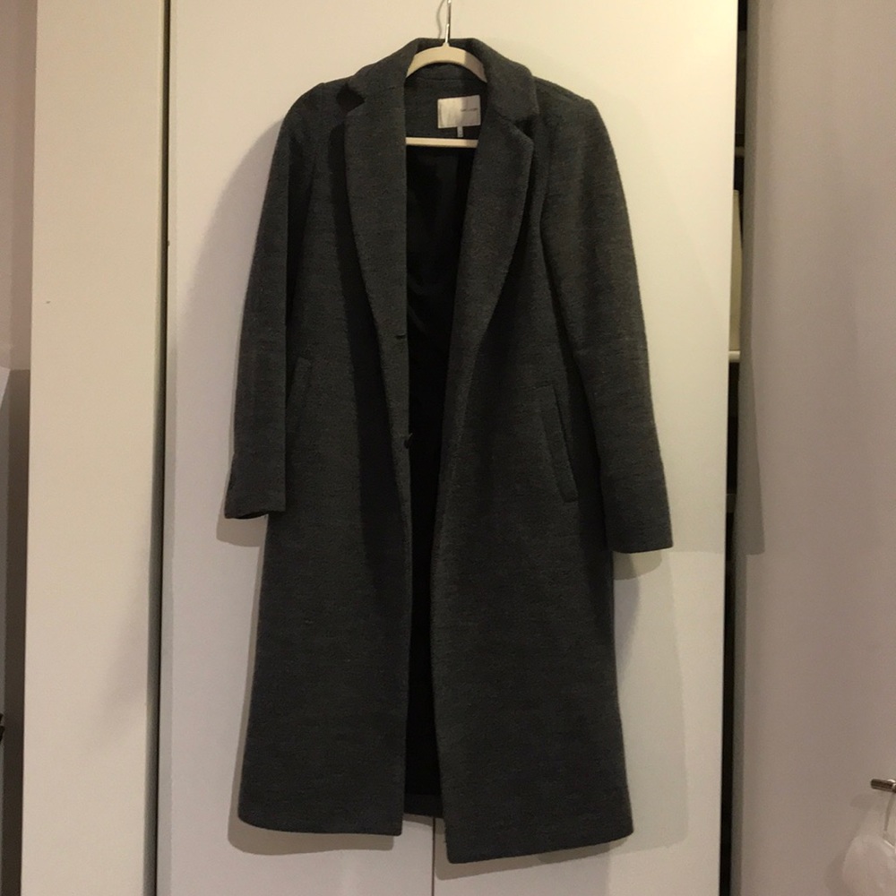 Wool-blended coat